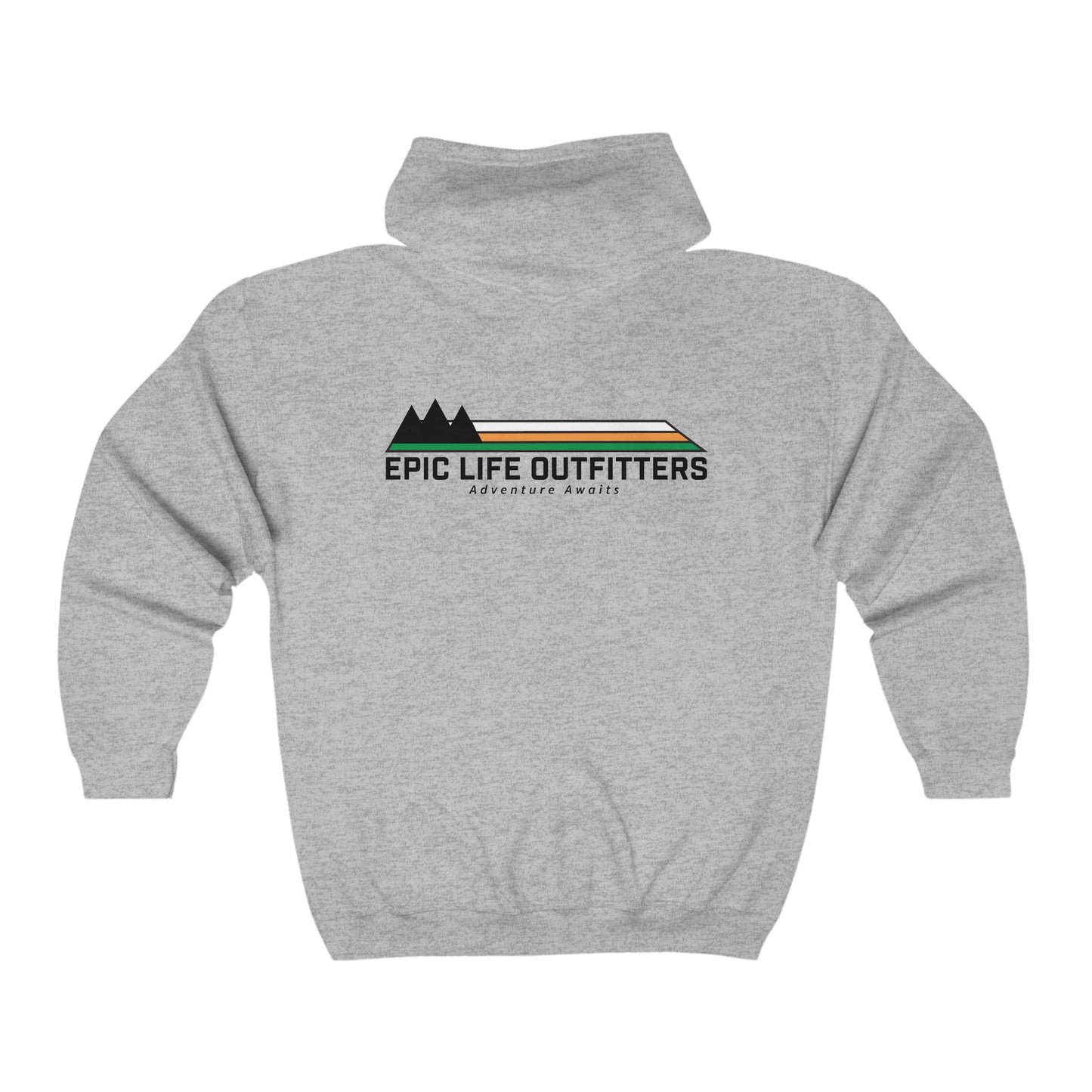 Mountains Zip Hooded Sweatshirt