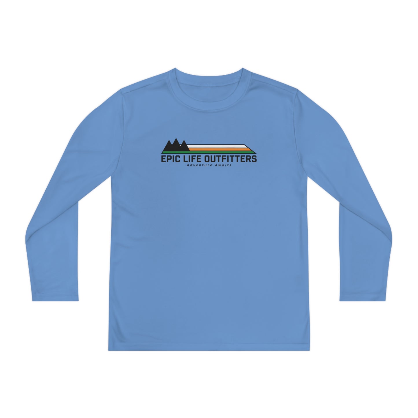 Youth Long Sleeve Mountains Synthetic Tee