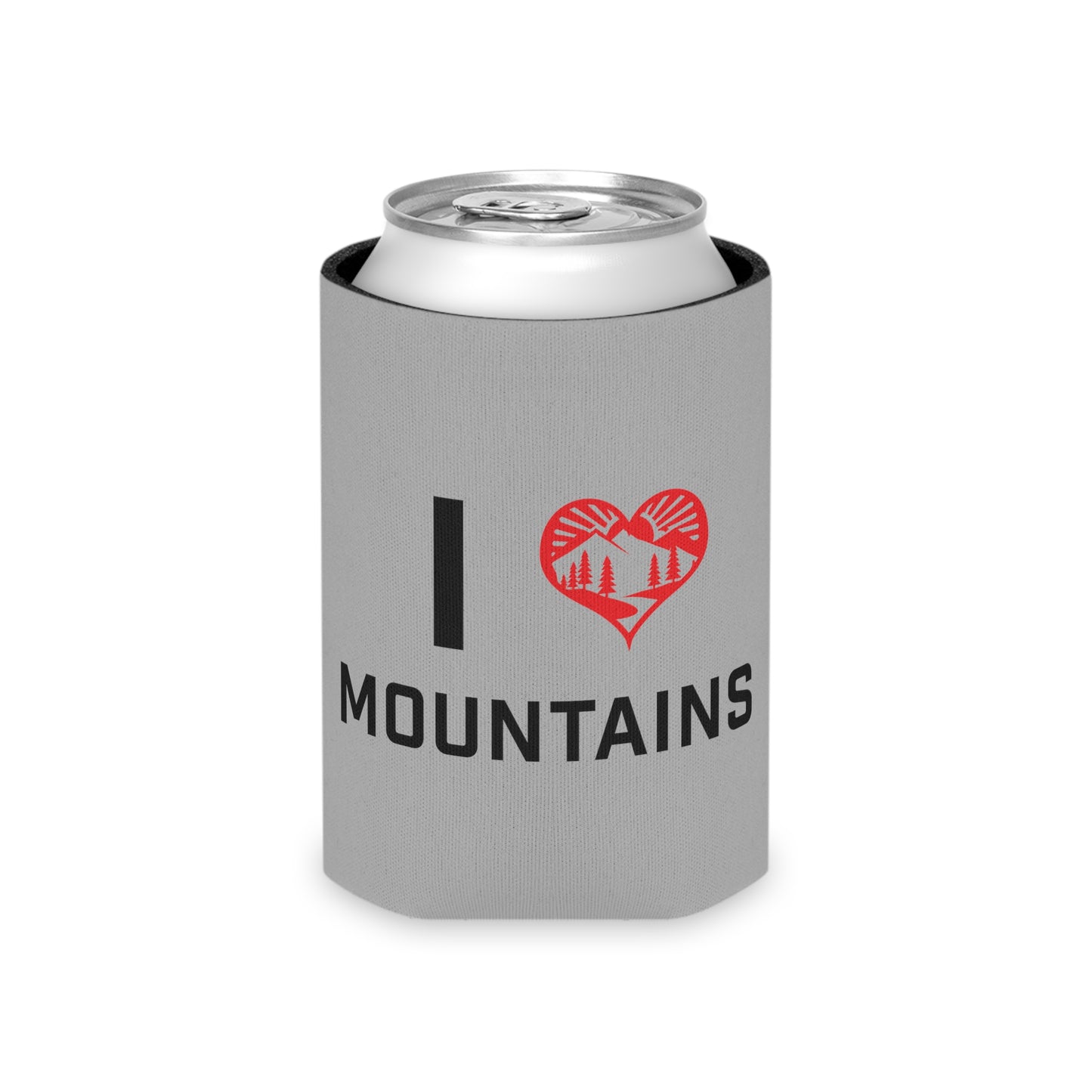 I Heart Mountains Coozie