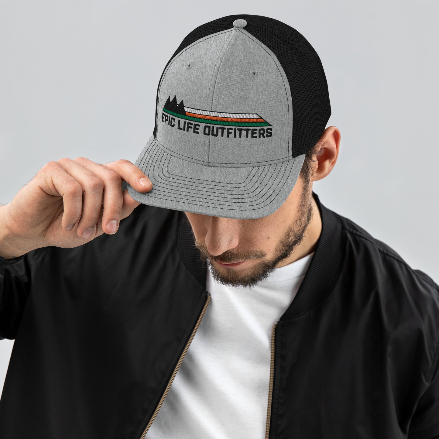 Mountains Mesh Back Hat