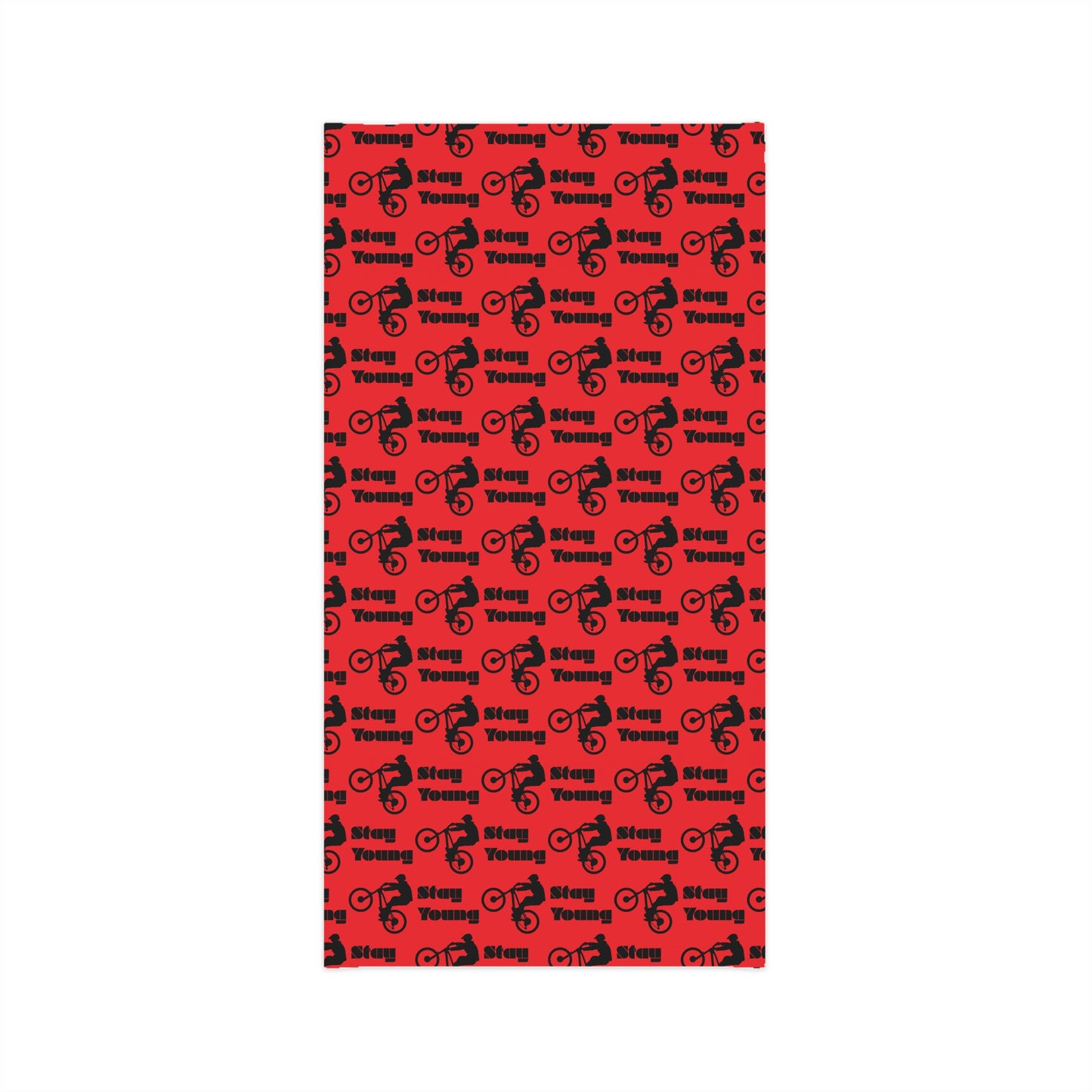 Stay Young Red Lightweight Neck Gaiter