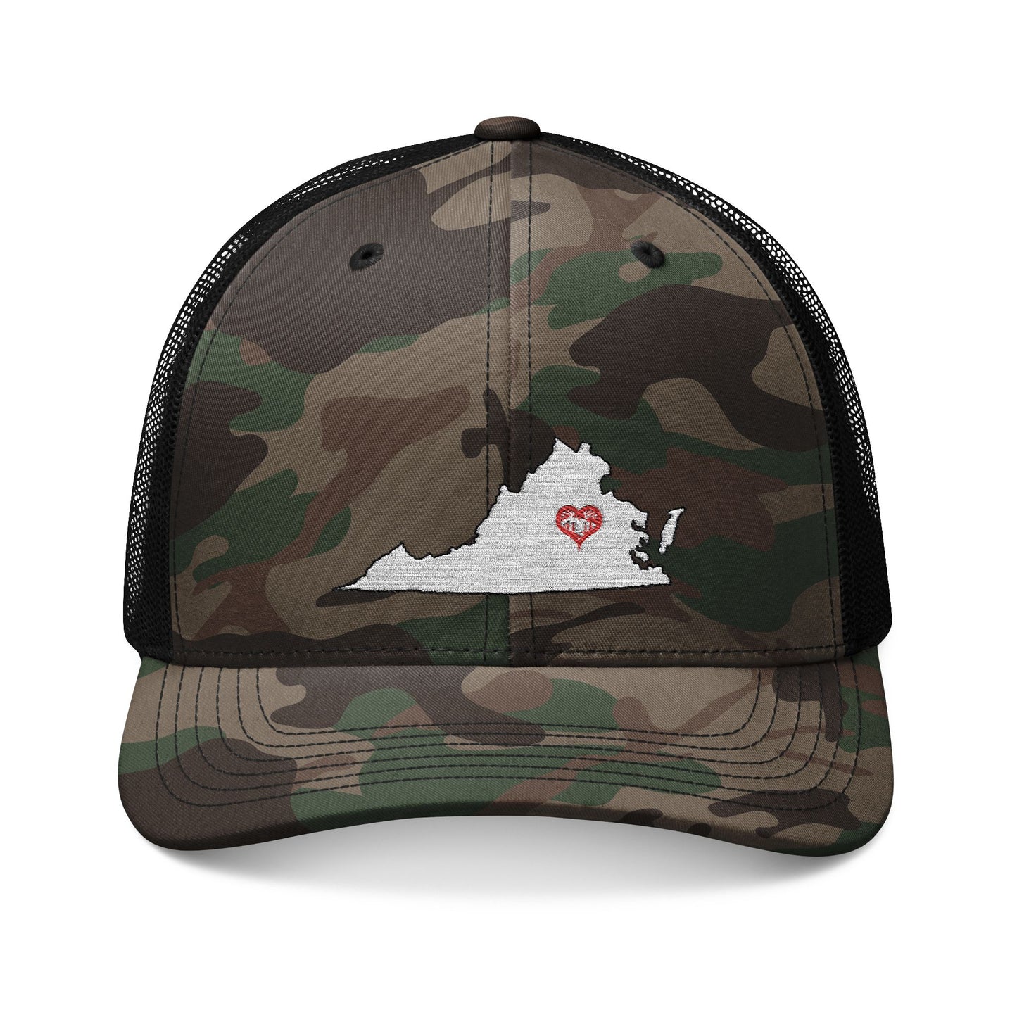 VA Camo Trucker Hat