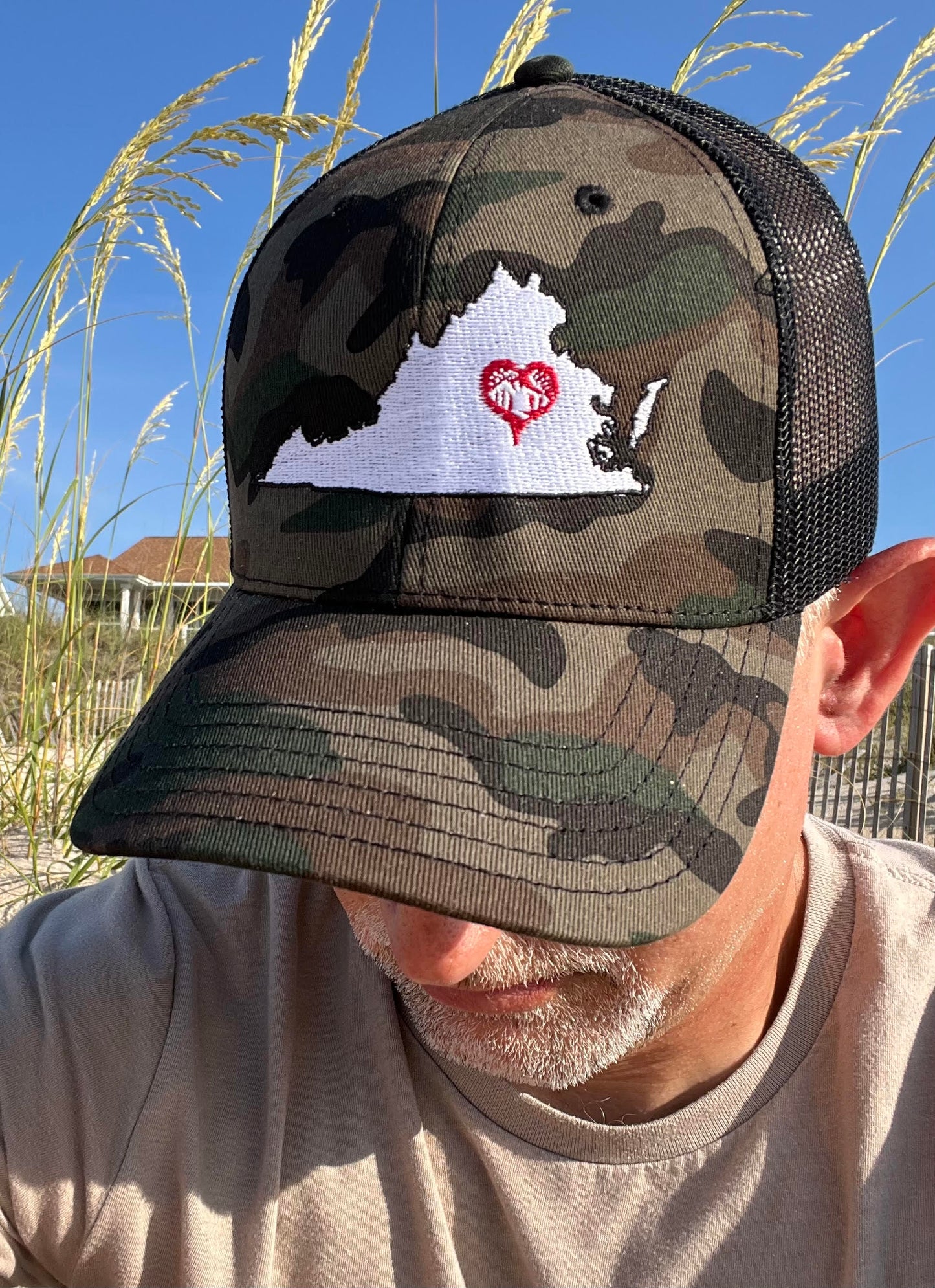 VA Camo Trucker Hat